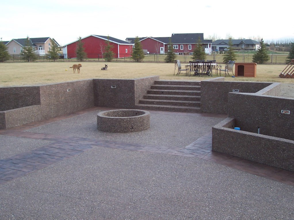 Patio and Fire Pits