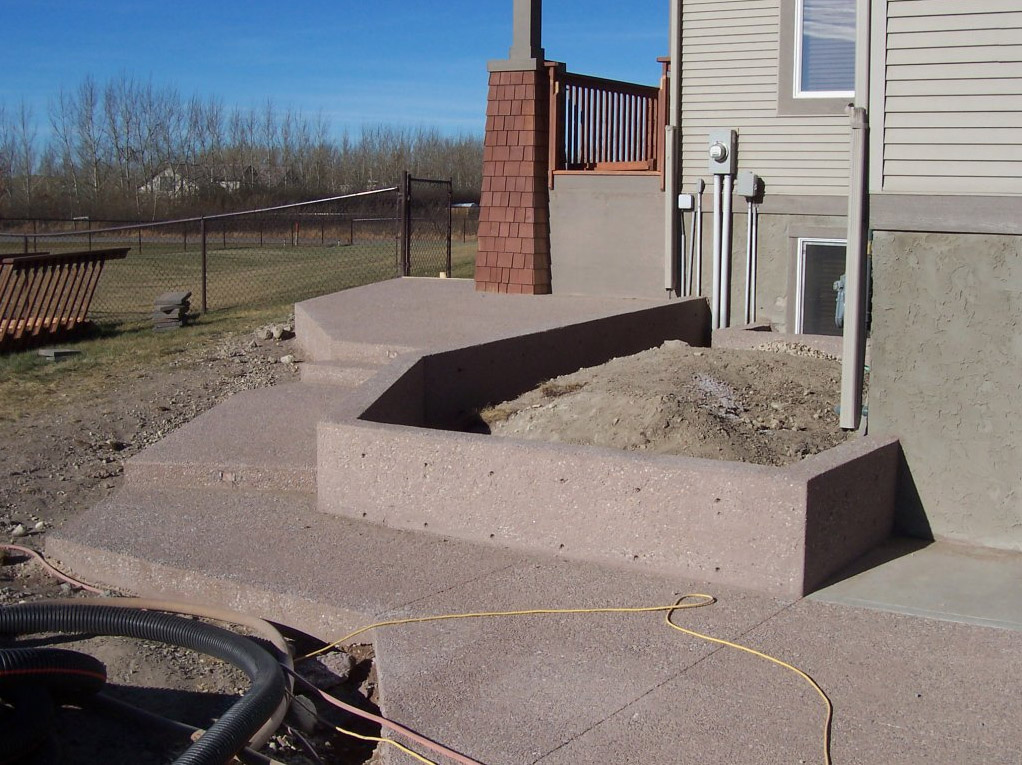 Patio and Fire Pits