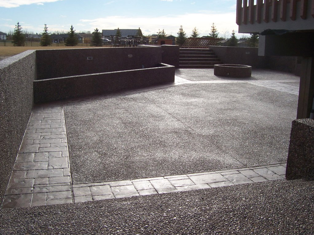 Patio and Fire Pits