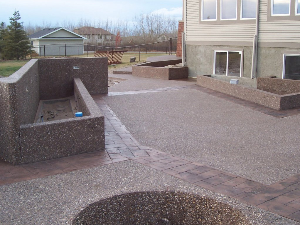 Patio and Fire Pits