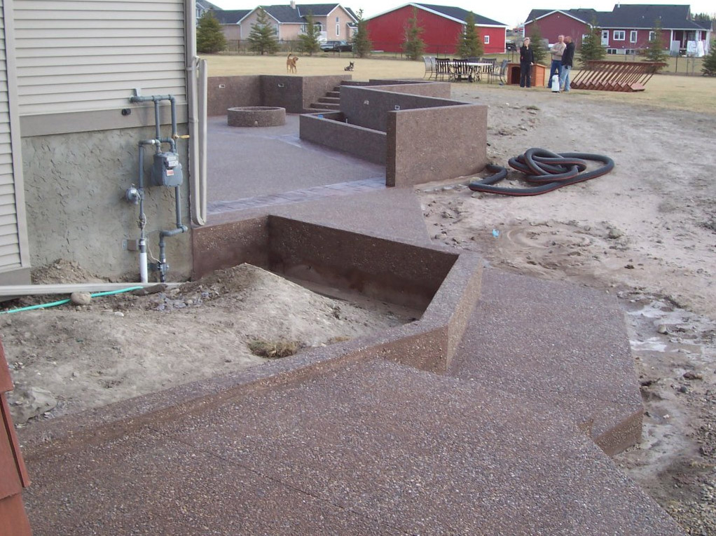 Patio and Fire Pits